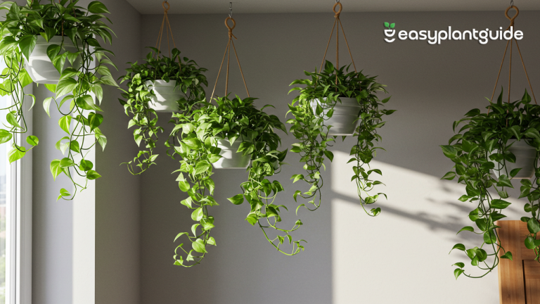 pothos hanging planter