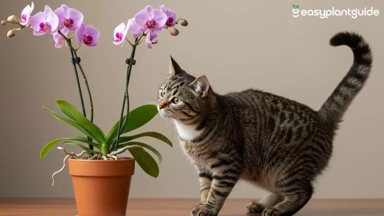 are orchids toxic to cats