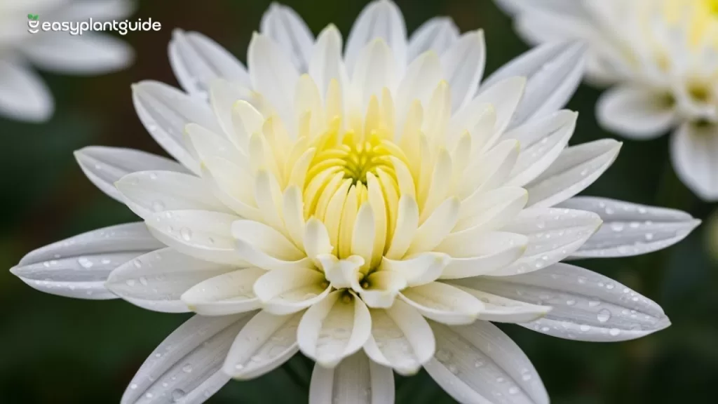 white chrysanthemum