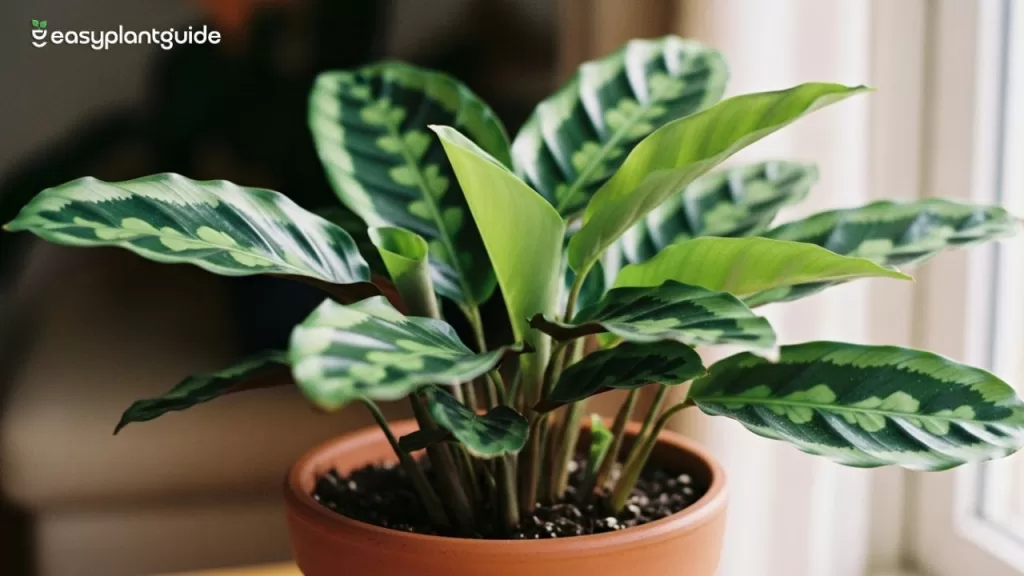 is a calathea a prayer plant