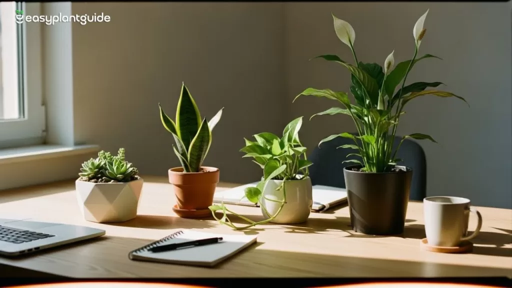 low maintenance desk plants