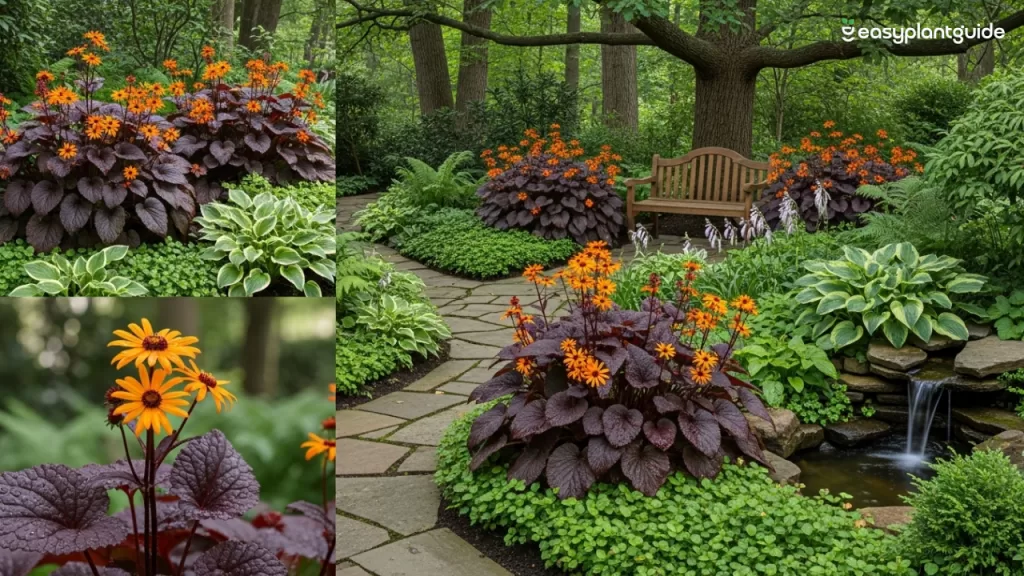 Ligularia Othello perennial