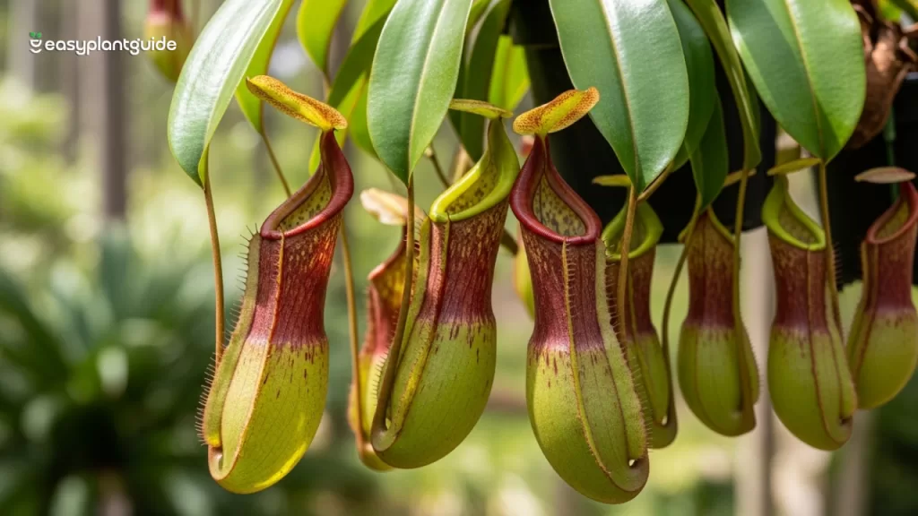Carnivorous plant Nepenthes alata