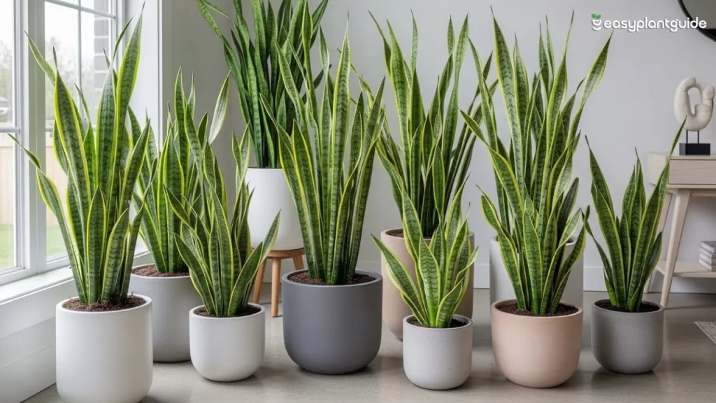 snake plant for removing toxins