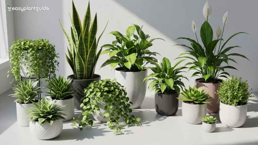 office table plants