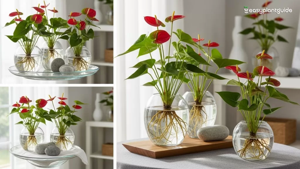 Anthurium water propagation