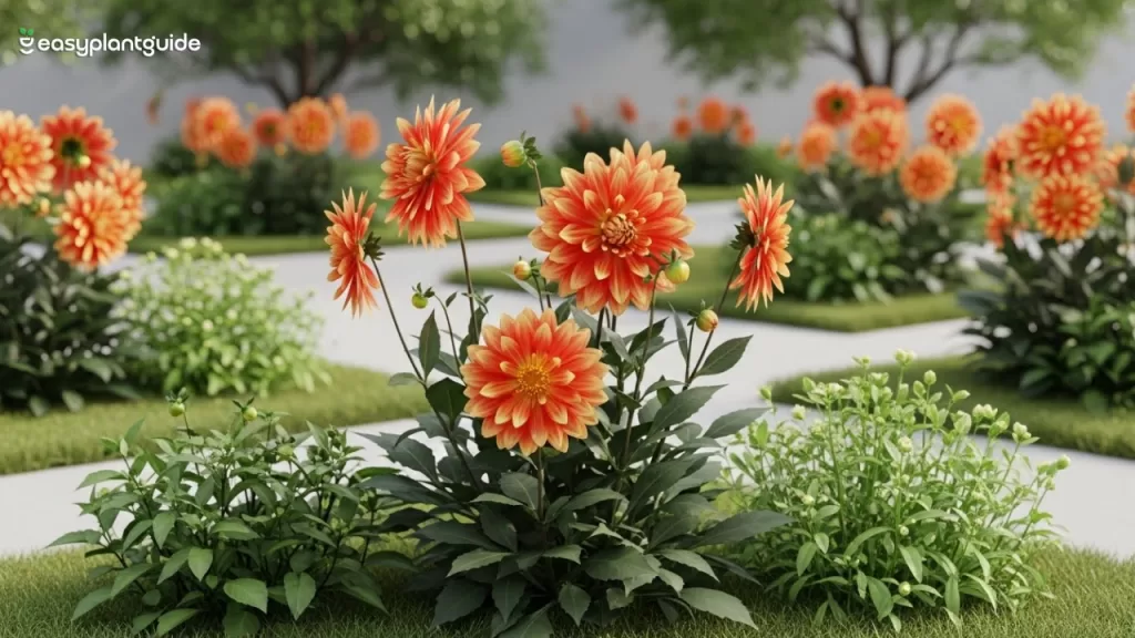 Bi-color dahlia