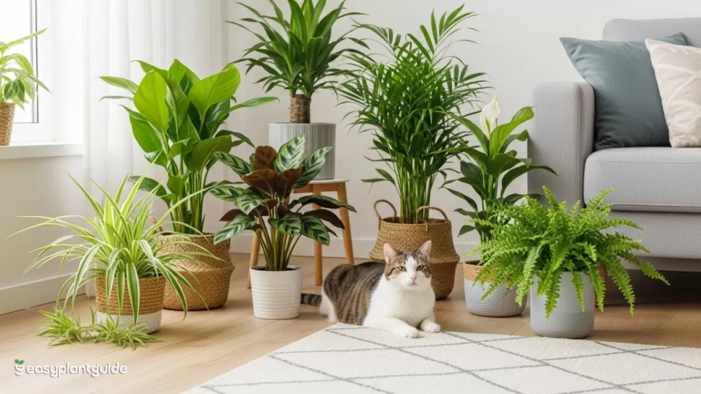 best houseplants with cats