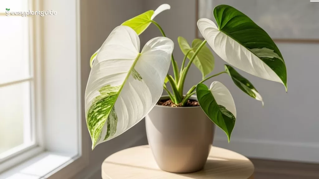albino philodendron