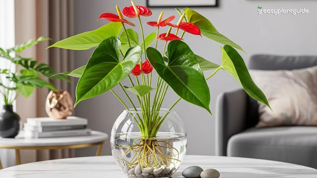 can anthurium be grown in water
