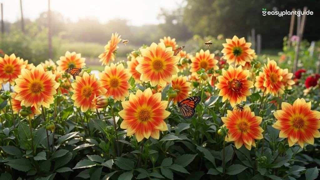 dahlia prince of orange