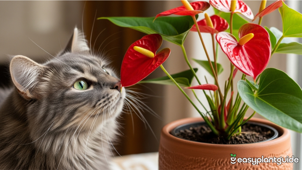 Are Anthuriums Toxic to Cats